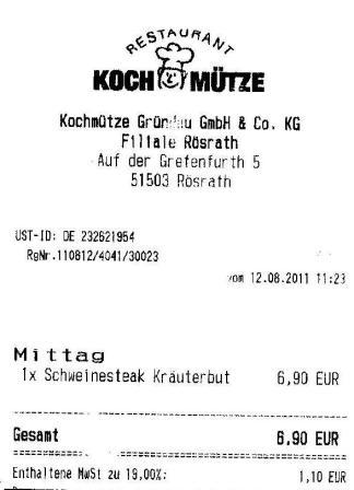 hoid Hffner Kochmtze Restaurant